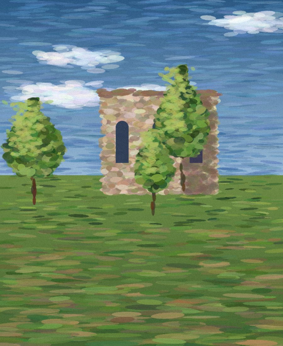 من أعمال المرسم